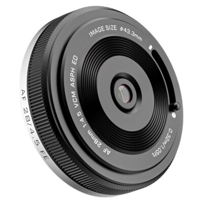 Viltrox AF 28mm f/4.5 Pancake Objektiv für Sony E Mount   UK-Verkäufer   neu!