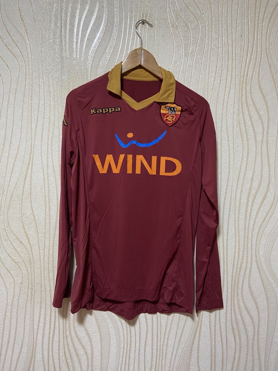 ROMA 2012 2013 HOME FOOTBALL SHIRT SOCCER JERSEY KAPPA sz L MEN