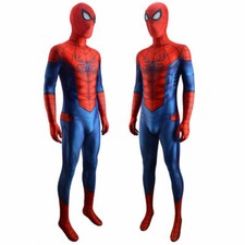 Avengers Spiderman Jumpsuit Cosplay Costume Spider-Man Bodysuit Halloween Props