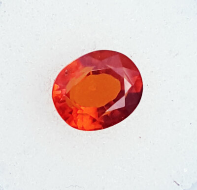 100% Natural Hessonite Garnet 3.15 Ct Certified Loose Gemstone With Free Gift