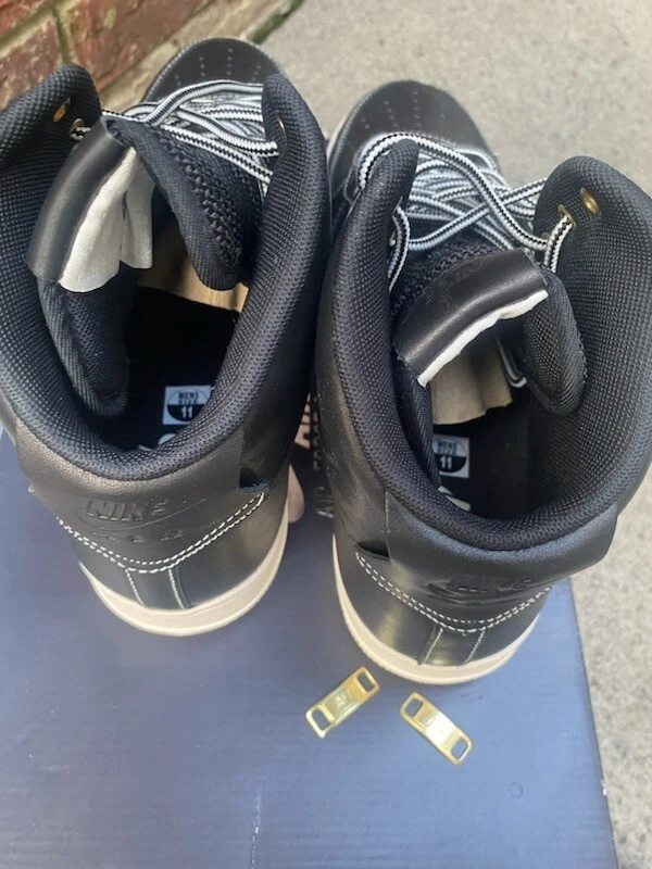 Talla 11 - Nike Air Force 1 ́07 LV8 WB Alto Negro Foto 3 de 4