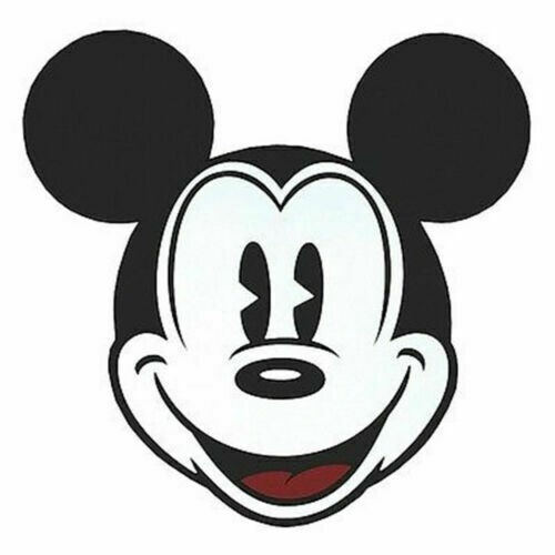 Mickey Mouse PVC Coaster - Disney Mickey Mouse Shaped drinks mat / Coaster