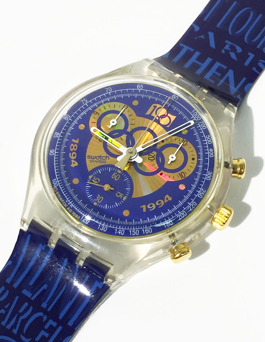 Collector Signed Swatch 1894-1994 One Hundred Years of Collector Signed Swatch 1894-1994 One Hundred Years of