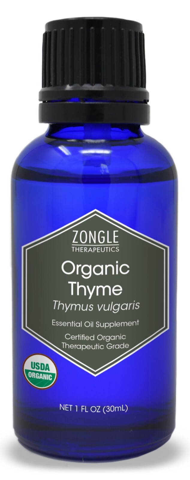 Zongle USDA Certified Organic Thyme Essential Oil, Safe To I