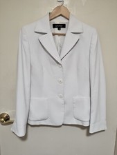 Kasper White Blazer Jacket 4