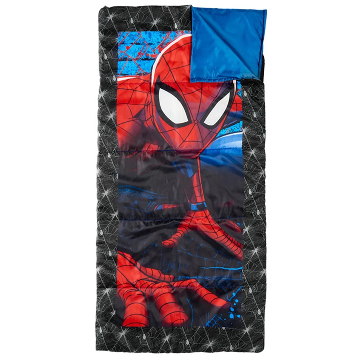 Marvel Spider-Man Kids Camp Set Tent, Backpack, Sleeping Bag and