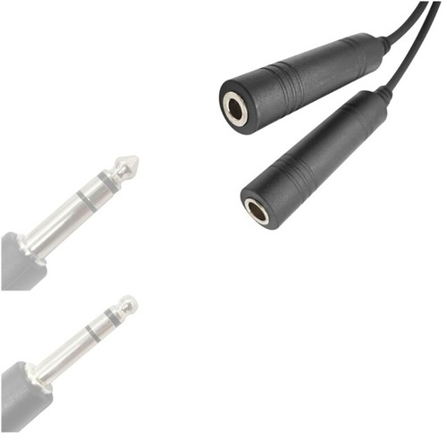 Pilot Grade Przewód do konwersji słuchawek Kabel adaptera do komunikacji lotniczej - Zdjęcie 2 z 8
