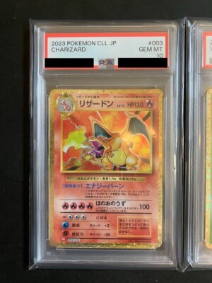 PSA 10 Set Venusaur Charizard Blastoise 003/032 Pokemon Card