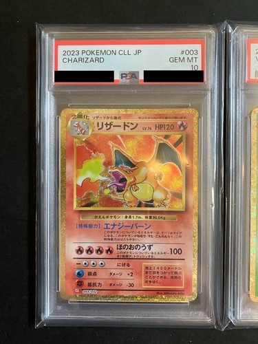 PSA 10 Set Venusaur Charizard Blastoise 003/032 Cartas Pokémon Clásicas Japonesas - Imagen 3 de 8