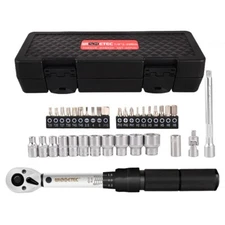2-20Nm 1/4 Preset Torque Wrench Socket Bit Combination 35 in 1 Household Tool