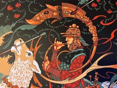 PEARL JAM VERY RARE AP AUTOGRAPHED CONCERT POSTER LANDGRAAF NL