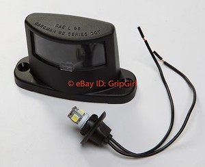 bargman license plate light