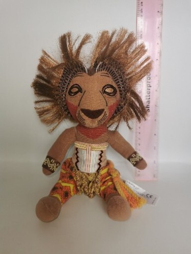Disney The Lion King The Broadway Musical Simba Lion Soft Plush Toy Approx 25cm - Picture 9 of 12