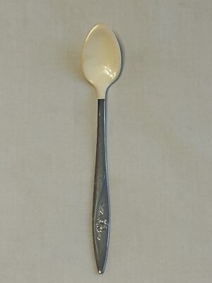 Vintage Evenflo Lasting Rose Soft Bite Rubber Tip Baby Infant Feeding Spoon