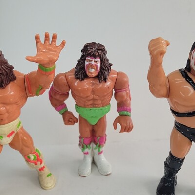 90s Hasbro WWF Ultimate Warrior Demolition Lot Wrestling