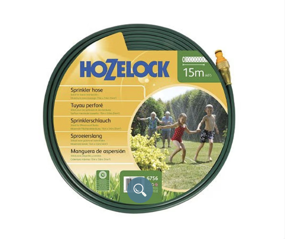 6756 Hozelock 15m Sprinkler Hose