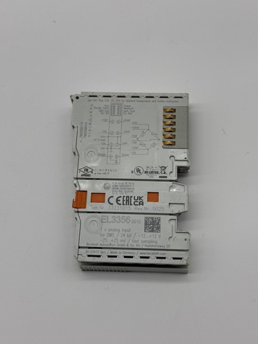 Beckhoff EL3356 EtherCAT-Klemme 1-Kanal-Analog-Eingang EL 3356 - Bild 4 von 5