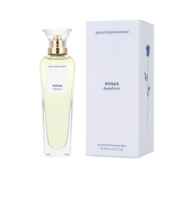 Adolfo Dominguez Agua Fresca De Rosas 4.1 oz / 120 ml Eau de Toilette