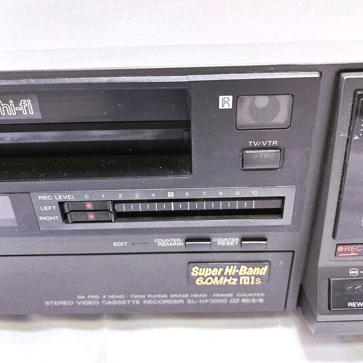 SONY SL-HF3000 Super High Band Beta Deck Video Cassette