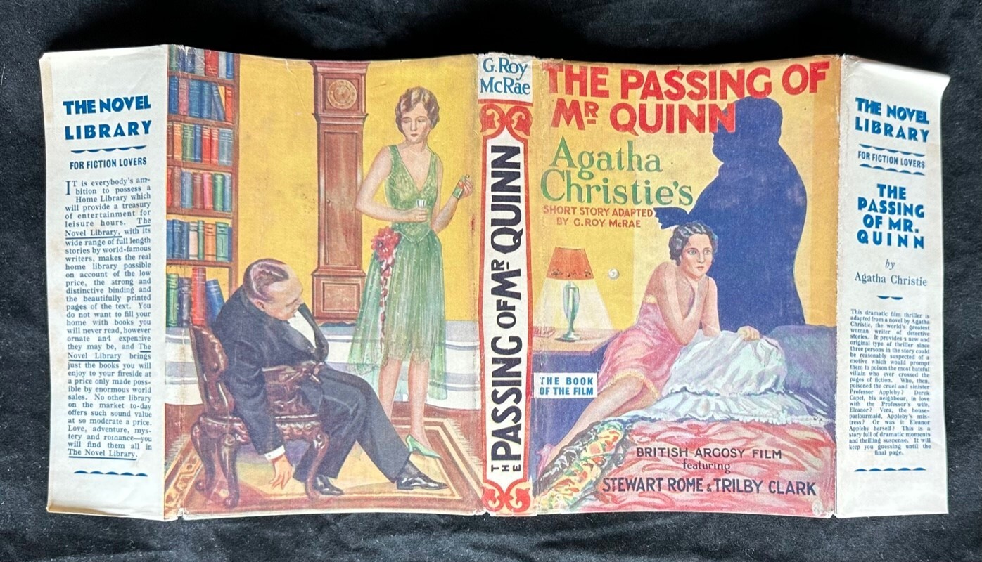 AGATHA CHRISTIE "The Passing of Mr. Quinn" First Edition based 1928