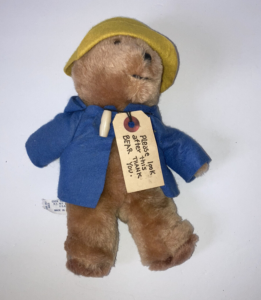 【希少】Eden Toys PADDINGTON パディントンベア ヴィンテージ Vintage Paddington Bear Plush Eden Toys 1978 Stuffed Animal