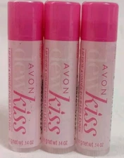 Avon Dew Kiss Lip Balm (Pack of 3)