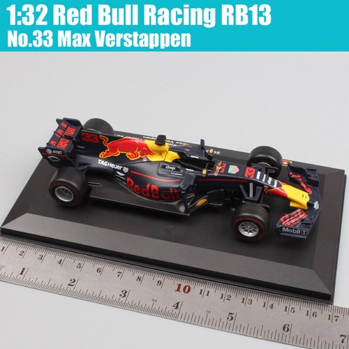 1:32 Formula One F1 Racing Red Bull RB13 #33 Max Verstappen Model Car Toy 2017 - Picture 2 of 13
