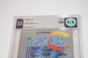 Super C (Nintendo Entertainment System 1990) Contra 2 NES  -WATA 8.5 CIB (GWT35)