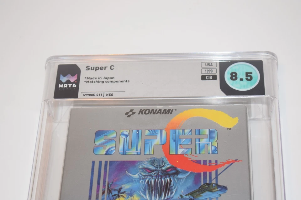 Super C (Nintendo Entertainment System 1990) Contra 2 NES -WATA 8.5 CIB (GWT35) - Image 2 of 4