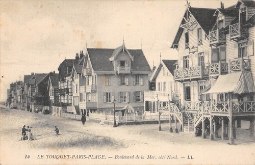 CPA 62 LE TOUQUET PARIS PLAGE / BOULEVARD DE LA MER / COTE NORD