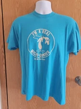 Vintage Screen Stars Single Stitch XL Im A Real Michi-Gander 1985 Barber