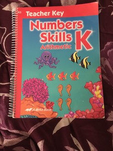 Abeka K5 Numbers Skills Teacher Key | eBay