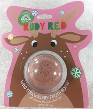 NEW Pacha Soap Co. Rudy Red Wild Strawberry Froth Bomb Sealed