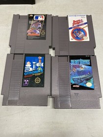 Sports & More Nintendo Games MLB NFL Mario Adventure 11 NES Games w/ Case