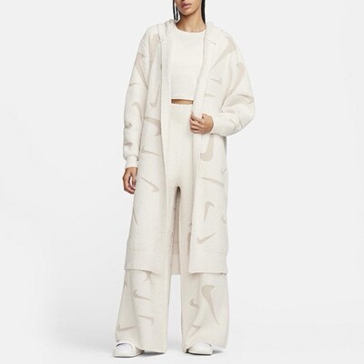 Womens Size (S) Nike Sportswear Phoenix Cozy Bouclé Loose Long