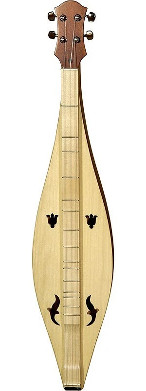 Dulcimer Instrument, Mountain Dulcimer, 4 String Appalachian Dulcimer - Image 2 of 4