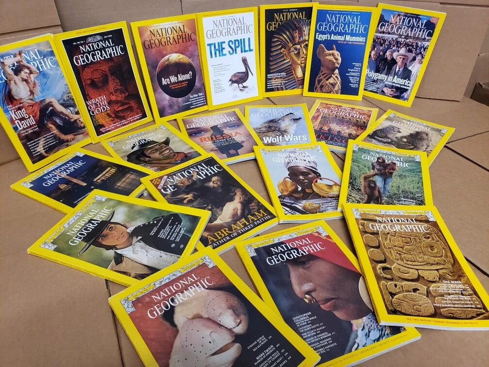 Lot of 5 National Geographic Magazine Year 1930s-2010s Random PICK No duplicates Foto 3 de 4