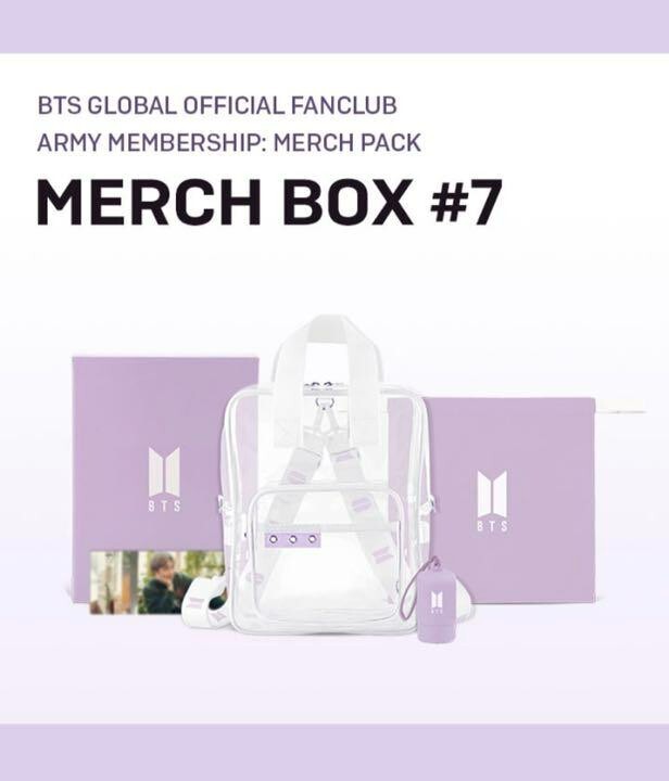 BTS ARMY MERCH BOX #7 Membership Pack With Photocard FULL