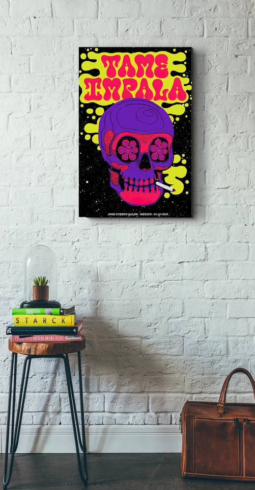PÓSTER CONCIERTO TAME IMPALA CALIDAD PAPEL FOTOGRÁFICO/LIENZO R747 Foto 2 de 4