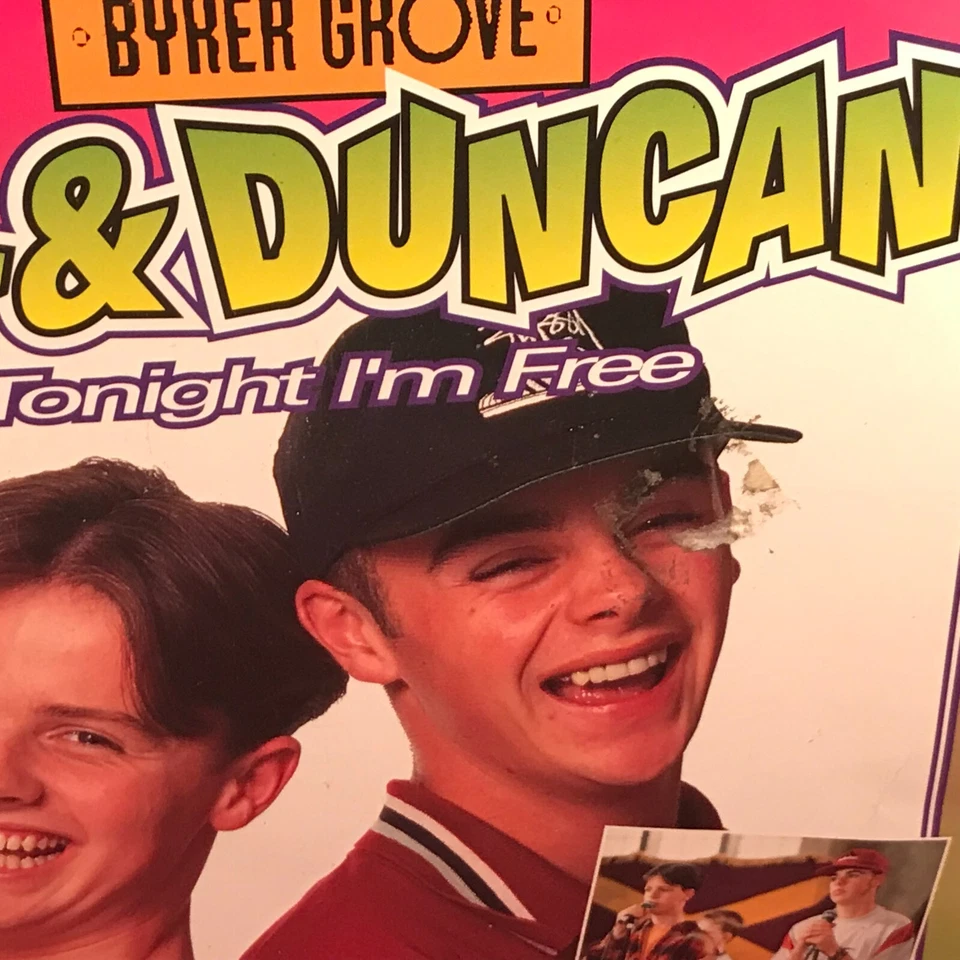 P.J. & DUNCAN Tonight I'm Free 1993 UK 7" Vinyl single telstar Ant Dec 45 record - Image 3 of 4