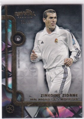 Topps Crystal Premium CL 2024 22 No. DR-22 Zinedine Zidane Diamond