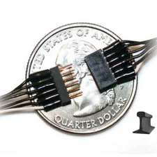 TCS 1337 ~ New ~ 6 Pin Mini Connector For DCC Decoders ~ Train Control Systems