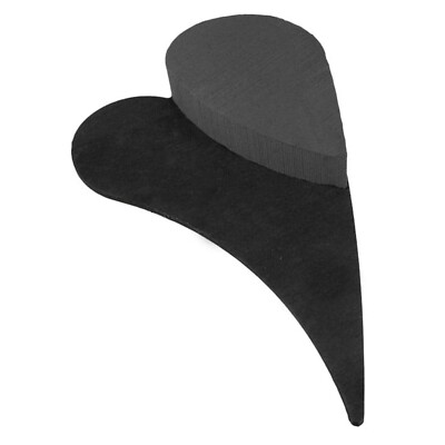 OASIS  BLACK BIOLINE  Crea Herz - 42 x 25 x 4,5 cm - 2 Stück