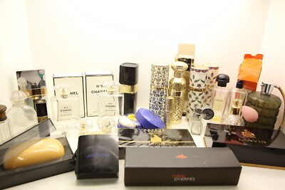 Konvolut Parfum Flakons aus Dosen und Seifen - Chanel, Lanvin usw...