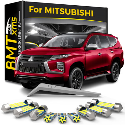 LED Interior Light Bulbs For Mitsubishi Pajero Outlander Eclipse Lancer L200 ASX