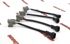 Honda Civic Acura Rsx K20 K24 R18 Rdx 410cc Denso Fuel Injectors Clips Adapters