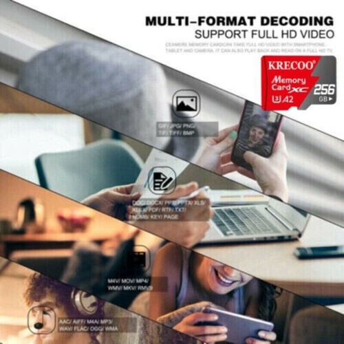 Micro SD Card 64GB 128GB 256GB 1TB Extreme Micro SD TF Memory Card Adapter lot - Picture 4 of 16
