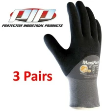 PIP 34-875 MaxiFlex Ultimate Nitrile Micro-Foam Coated Gloves (3 Pairs) S,M,L,XL