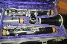 Vintage Leblanc Normandy Clarinet With Case Mkd Paris, France Kenosha, Wisconsin