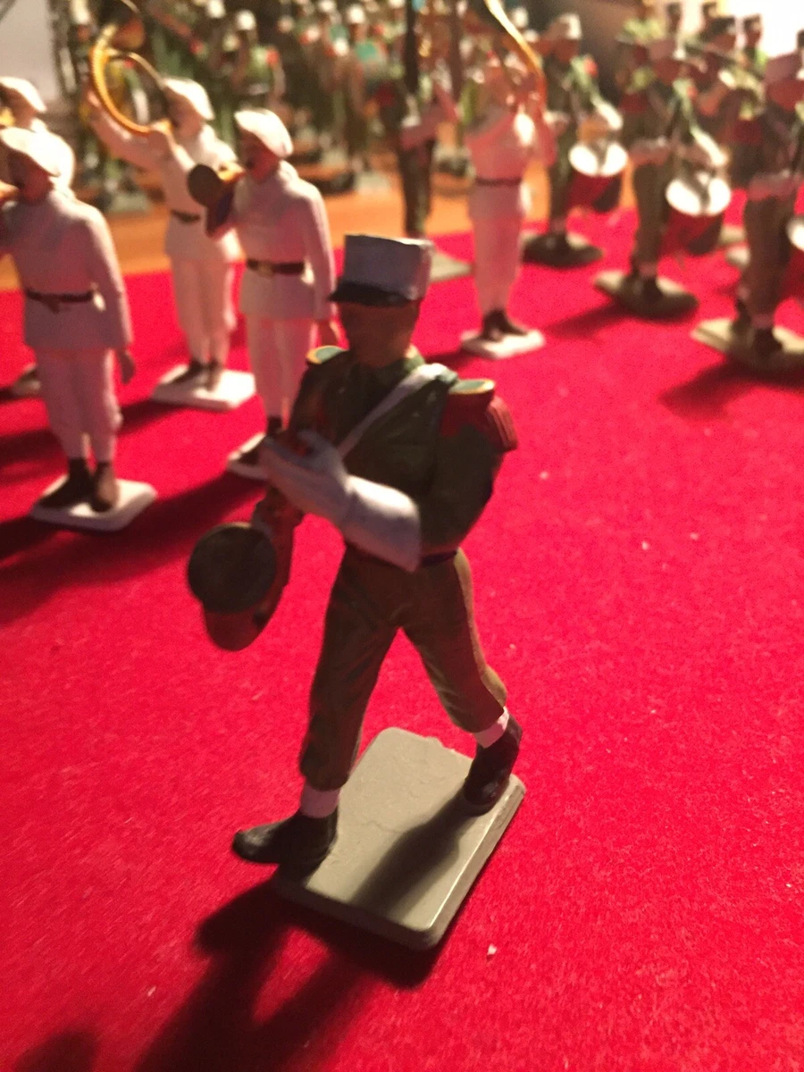 Figurine Starlux 30mm Légionnaire Mitrailleur - Plastique Peint, Occasion